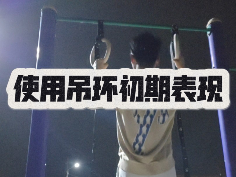 使用吊环可以丰富上肢的徒手健身动作和训练部位