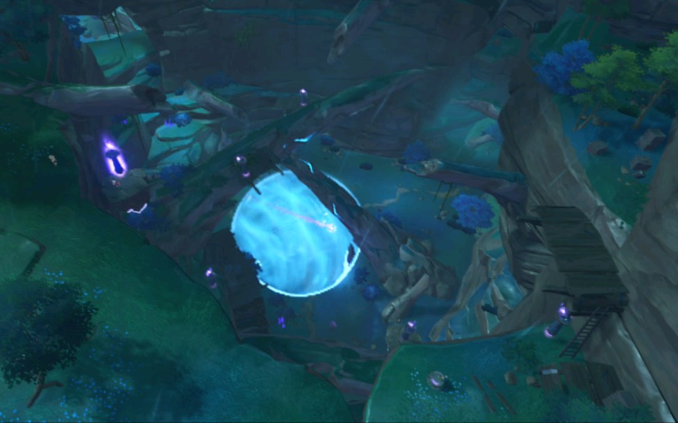 活动作品原神蛇骨矿洞处