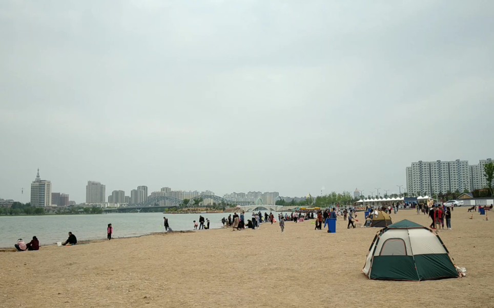 沂水三桥风景区新建的国家级湿地公园人气满满