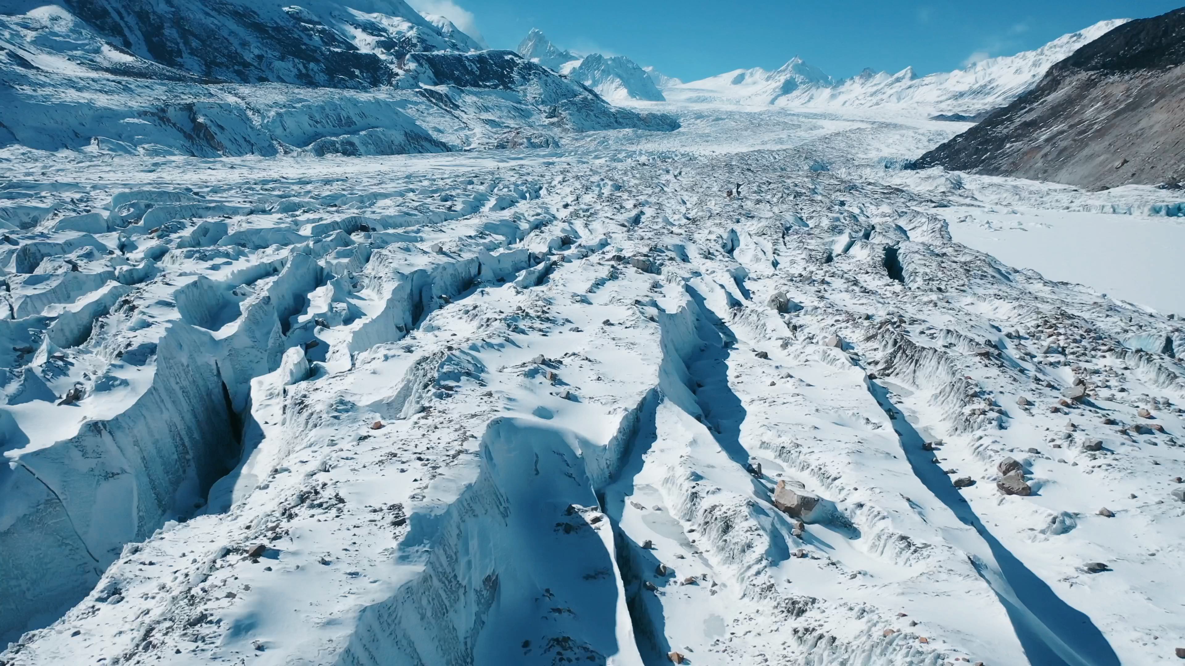 冬游西藏来古冰川