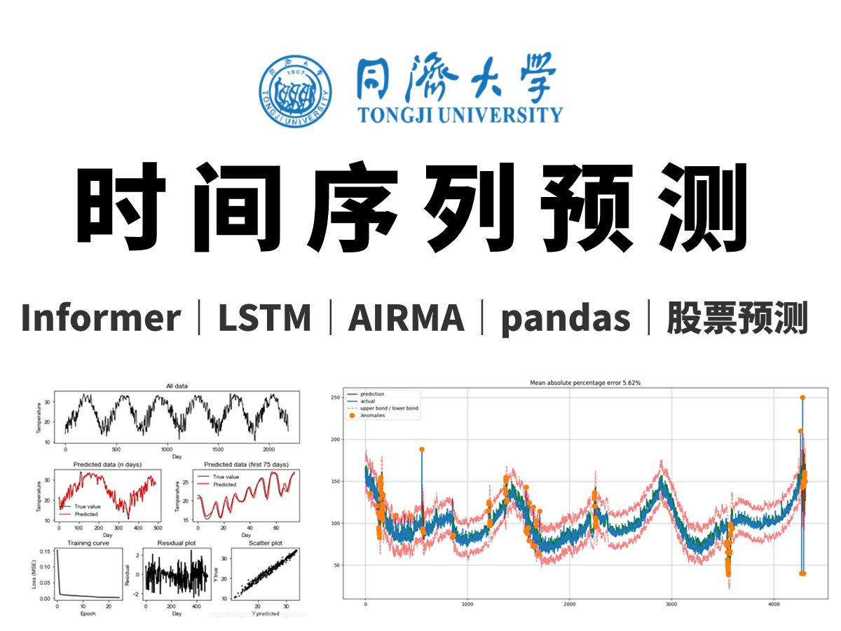 [图]这也太全了！Informer、LSTM、AIRMA、pandas生成序列一口气跟着博士学会原理详解及代码实现、实战应用！机器学习算法、Keras、股票预测