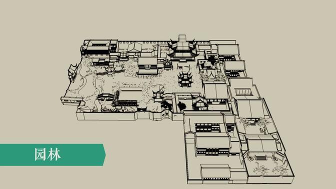 狮子林模型完整