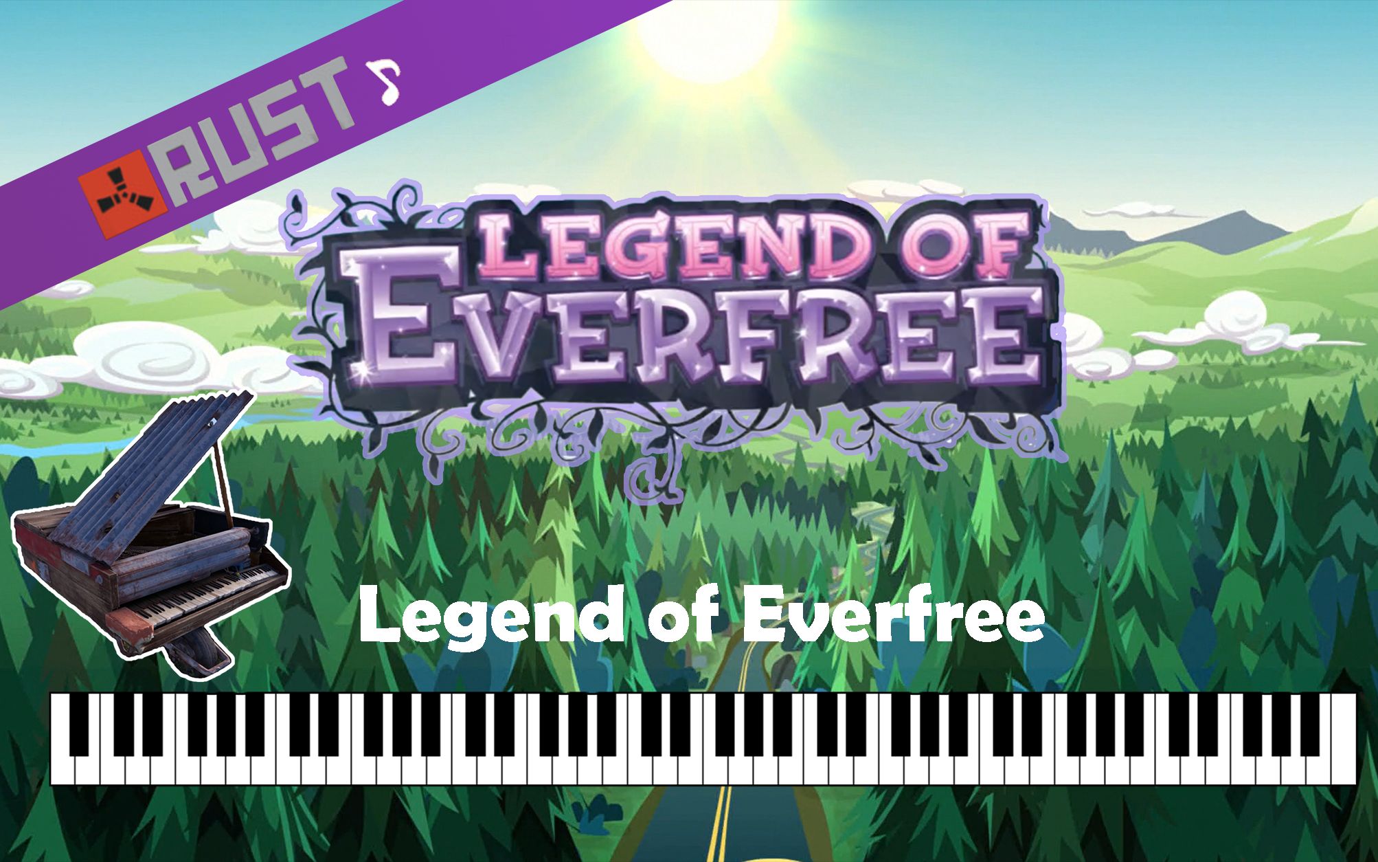 [图]【MLP/钢琴+原曲】Legend of Everfree