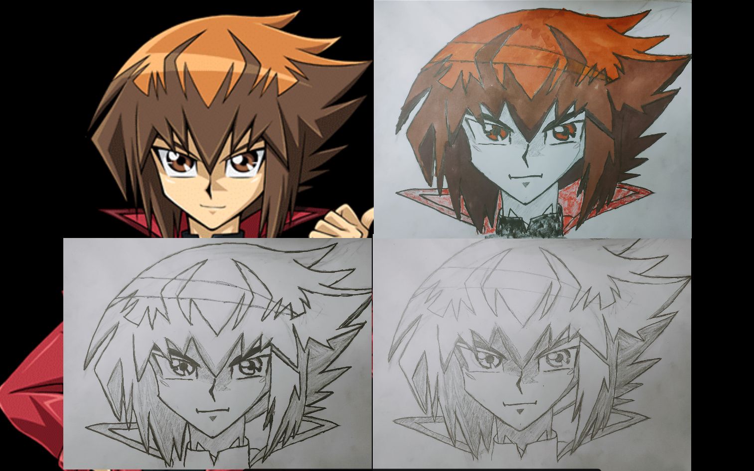 游戏王gx 复制 游城十代《头像》(复制计划)*4