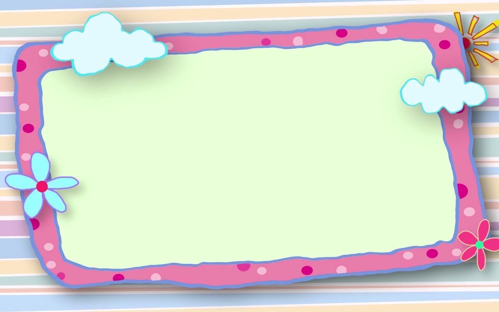 六一儿童节卡通快乐开场led动态背景素材(5)