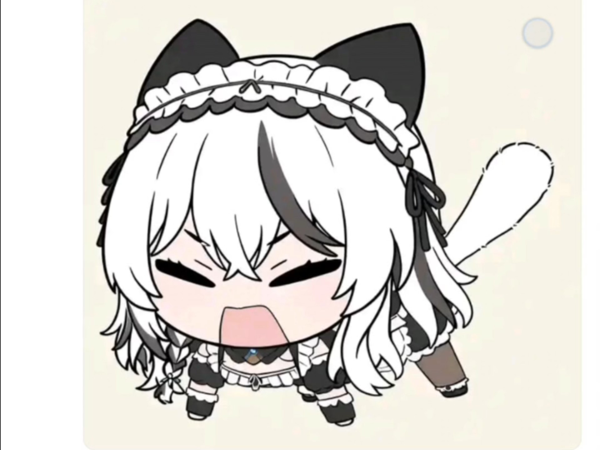 阔阔唉唉的哈气表情包