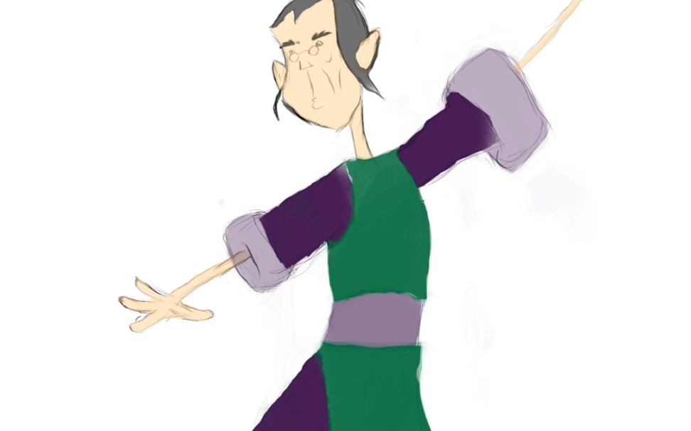 这是哪个动画片里的人物呢?