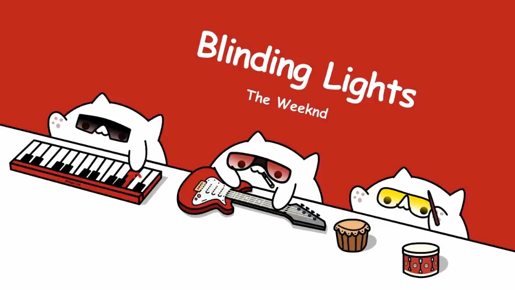 [图]The Weeknd-Blinding Lights (cover by Bongo Cat)