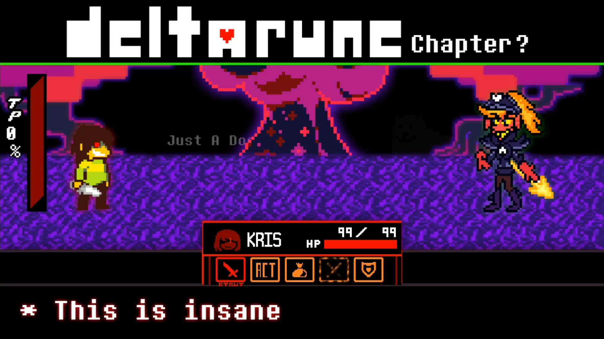 [图]【Deltarune第二章同人】VS. Undyne The Undying