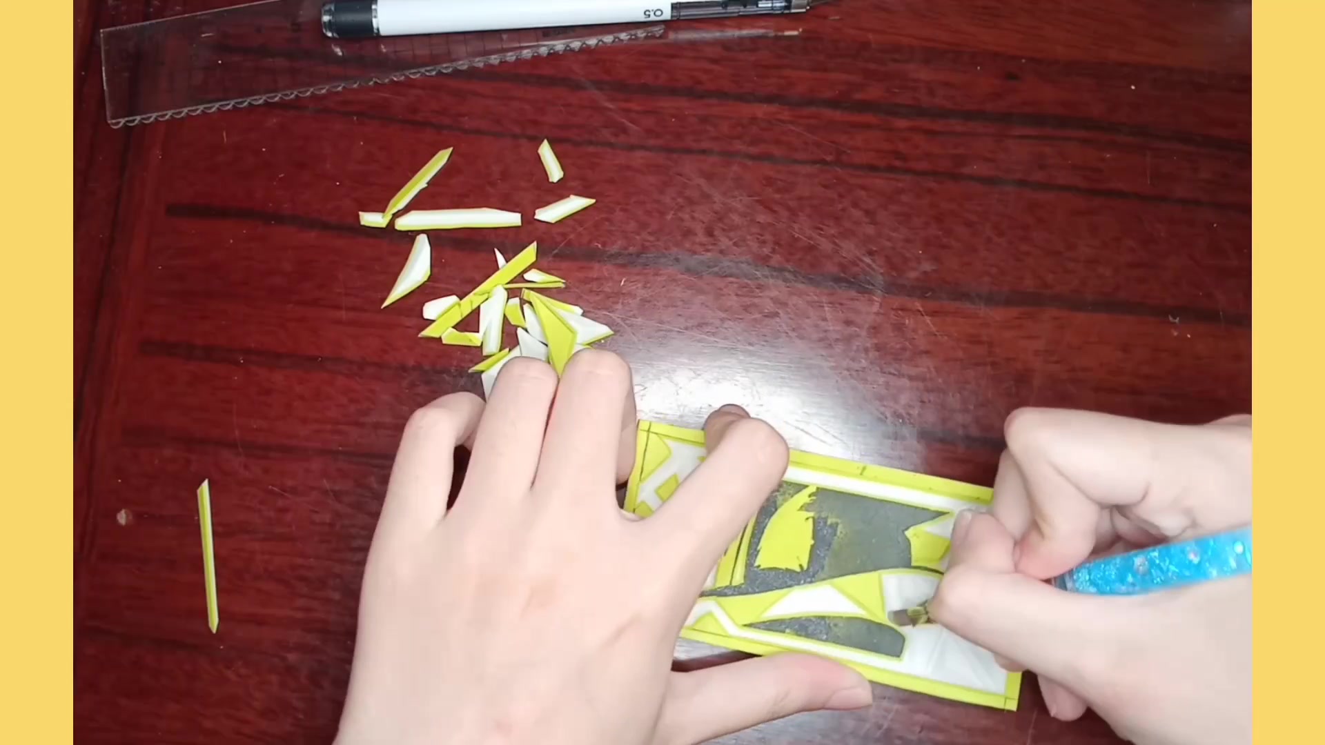 【橡皮章】15倍速碎镜留白