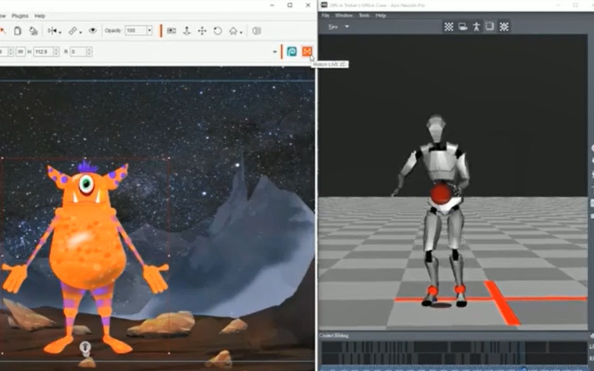 二维动画cartoon animator4快速出片动画神器学习动画必备软件Motion live 2D插件Mocap哔哩哔哩bilibili