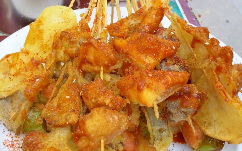 脆皮炸串酱料做法哪里教学