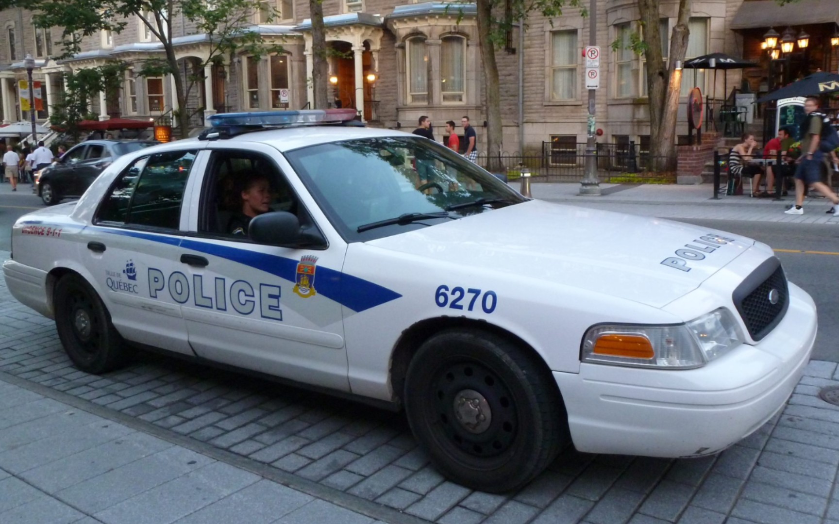 加拿大警车真实图片