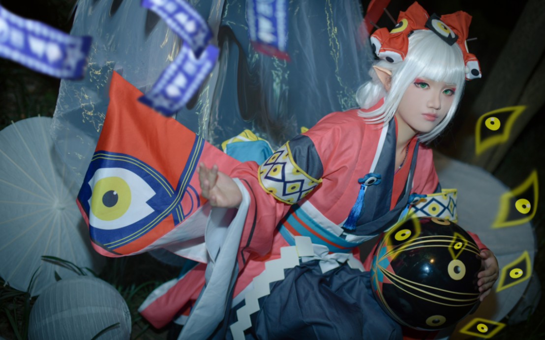 眼珠子都给你扣下来/bushi 阴阳师百目鬼cos