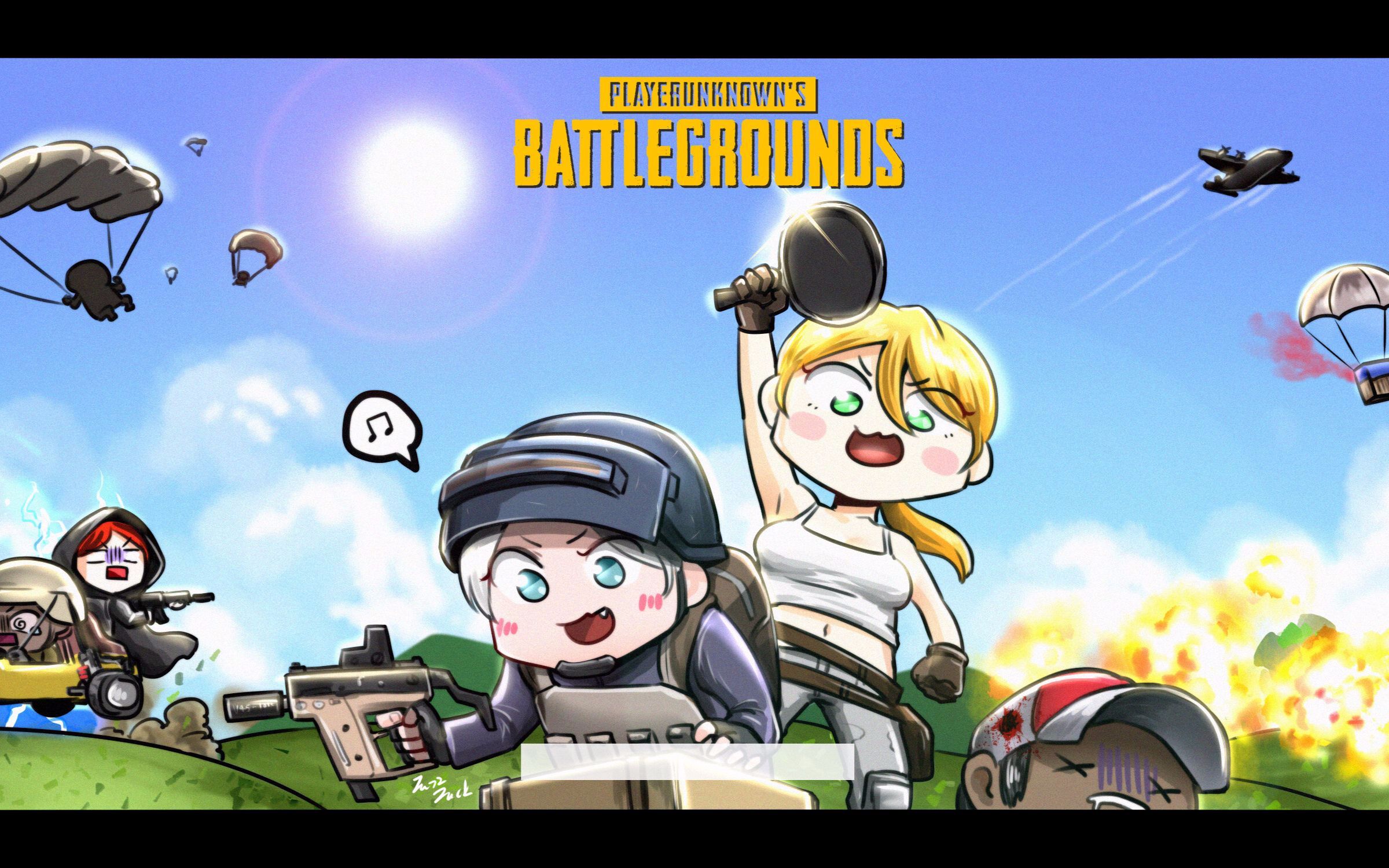 某up竟然串通两个敌台主播一起献祭小姐姐吃鸡?