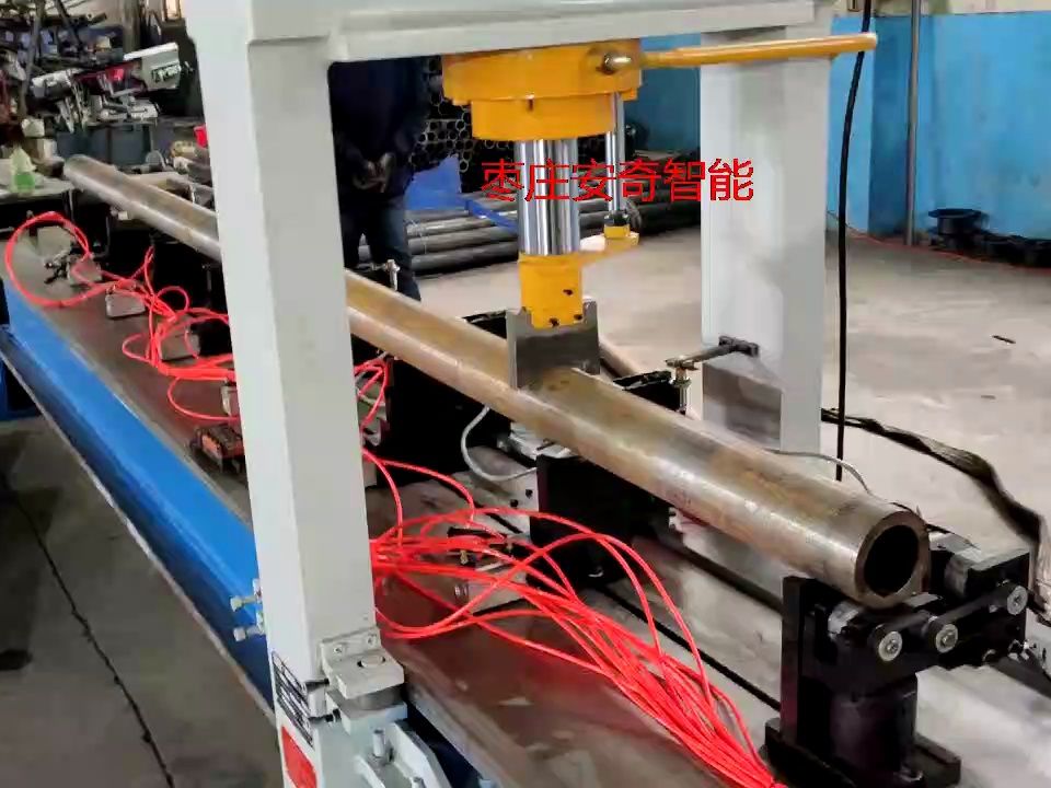 钛合金管龙门校直机 圆管空心轴全自动校直机