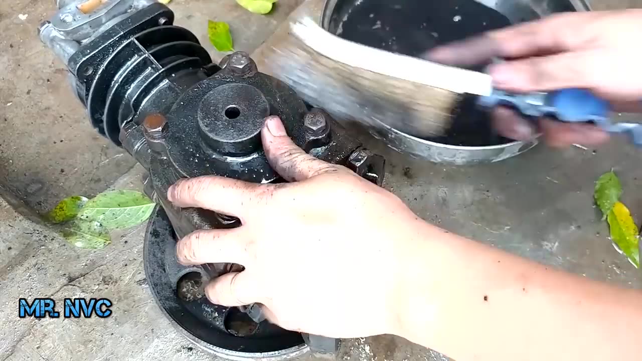 空气压缩机修复AIR COMPRESSOR Pump Restoration Part 1  Restore It哔哩哔哩bilibili