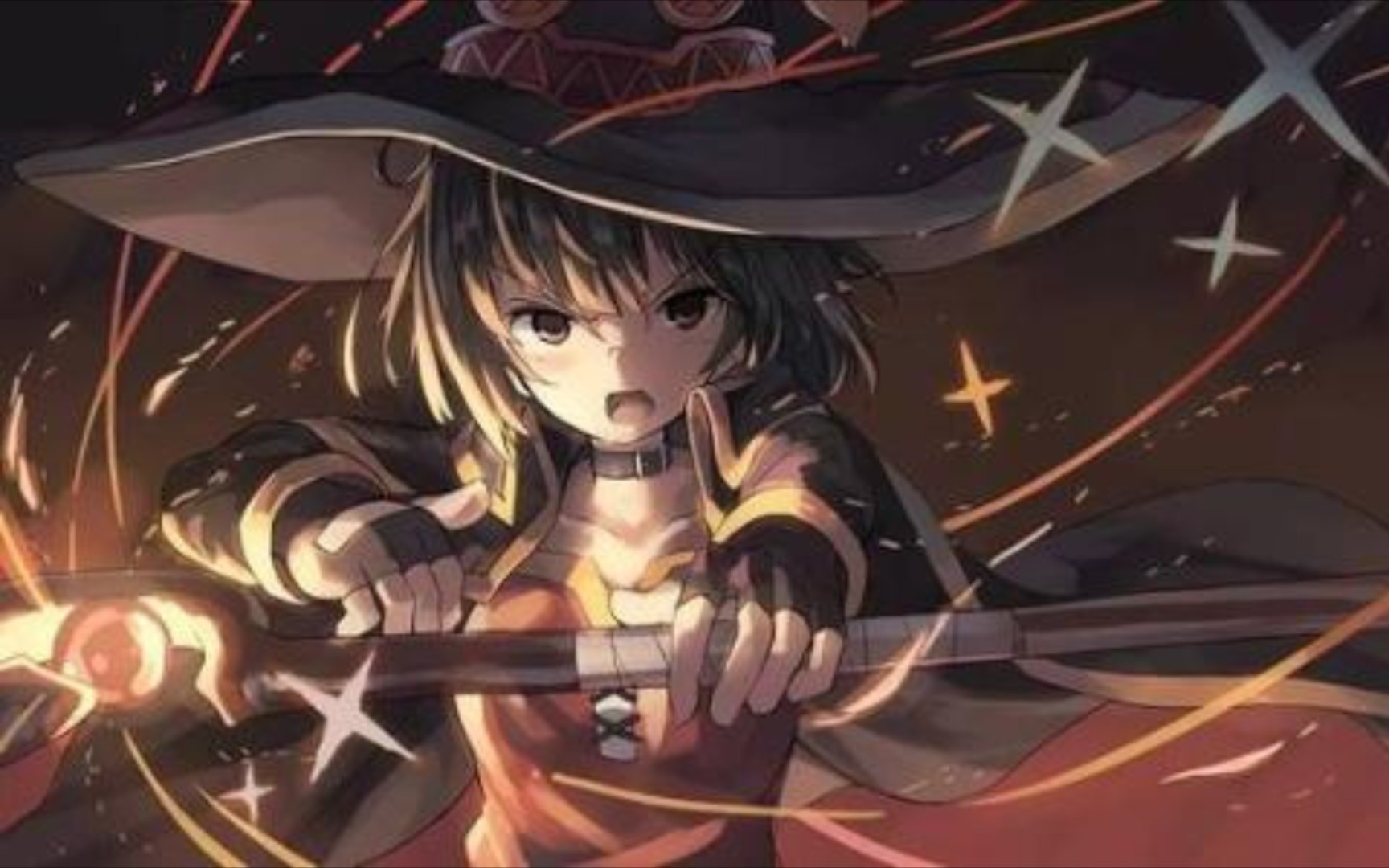 吾乃惠惠,红魔族首屈一指的大魔法师,掌握爆裂魔法之人_哔哩哔哩bili