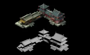 Download Video: 【3Dmax建模】开局一个box，到最后一个成型的完整模型。超详细3Dmax场景建模教学视频。