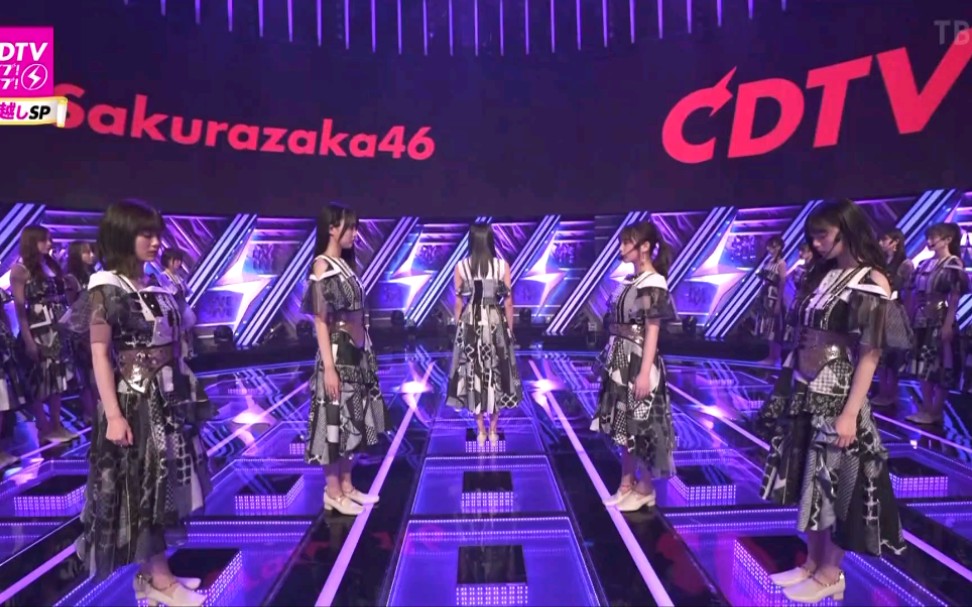 [图]【三叶樱字幕组】CDTV 乃木坂46「ごめんねFingers crossed」