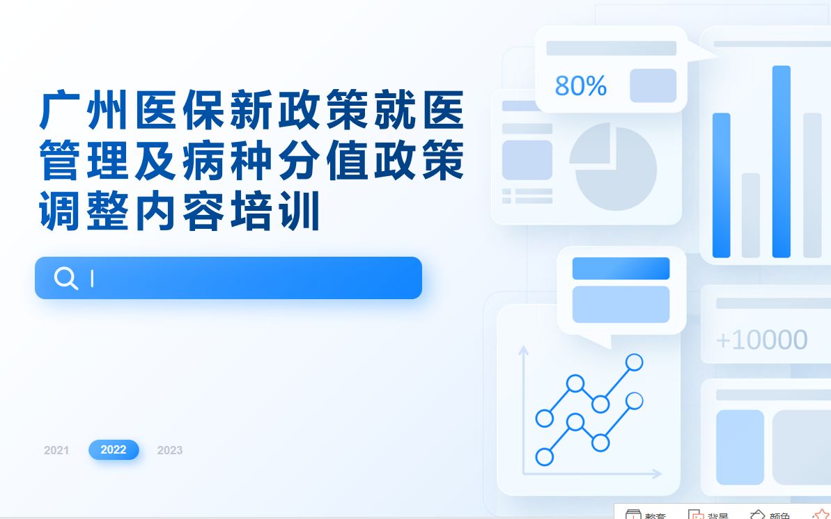 广州医保新政策就医管理及病种分值政策调整内容培训PART1哔哩哔哩bilibili