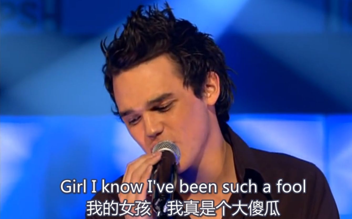 [图]Gareth Gates - Anyone Of Us - Live At Top Of The Pops 2003