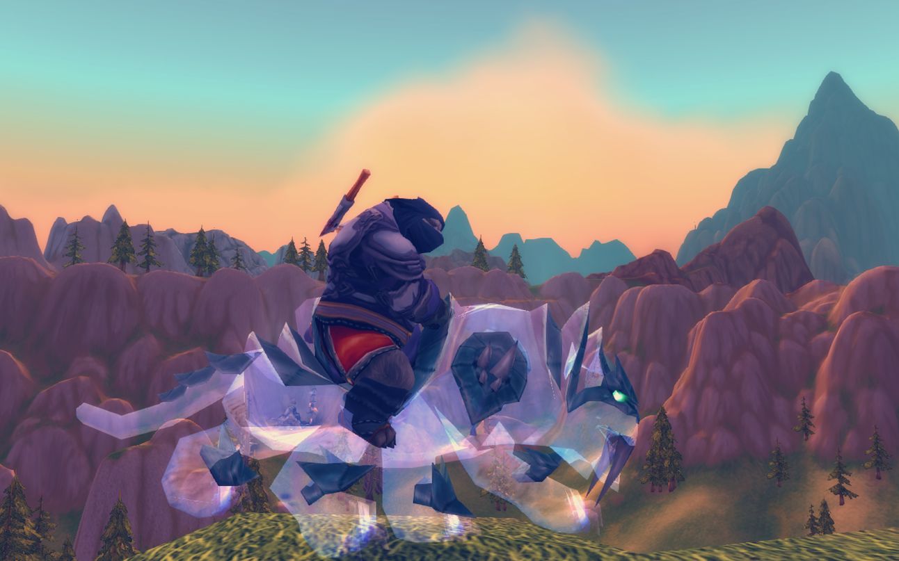 【魔兽世界】- 【迅捷幽灵虎缰绳】 - "鼠"于你们,兰德鲁的礼品盒