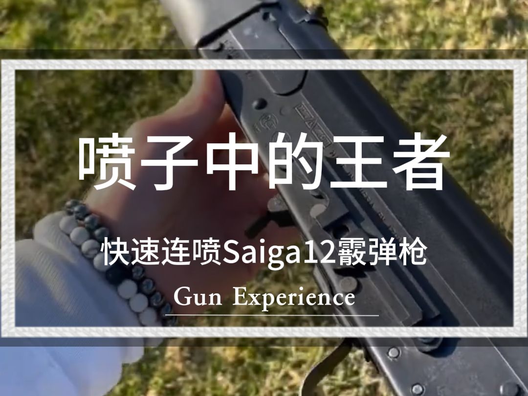 游戏中的近战之王:Saiga12霰弹枪哔哩哔哩bilibili