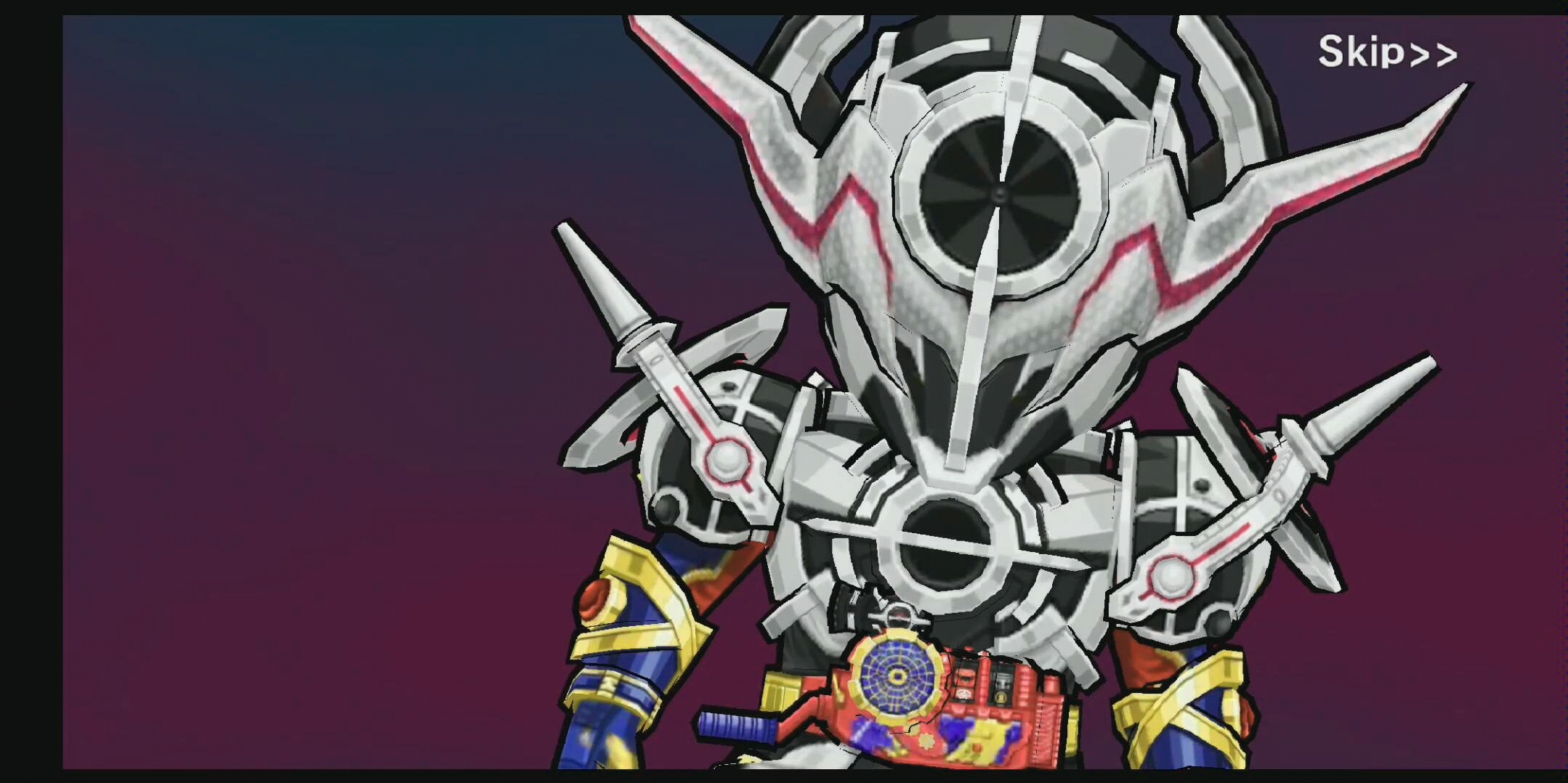 假面骑士战斗突击 力六星 假面骑士evol 黑洞形态 必杀演示