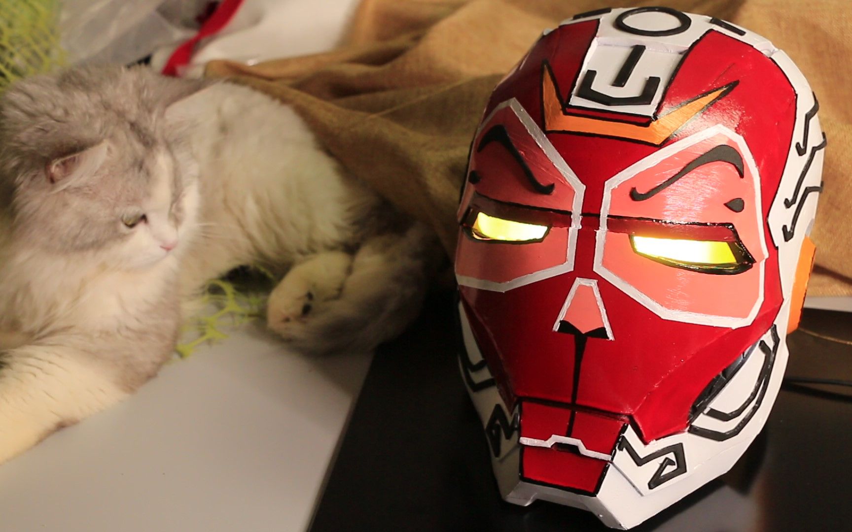 【手工diy】钢铁侠之大圣号战甲——致敬心目中的超级英雄_哔哩哔哩