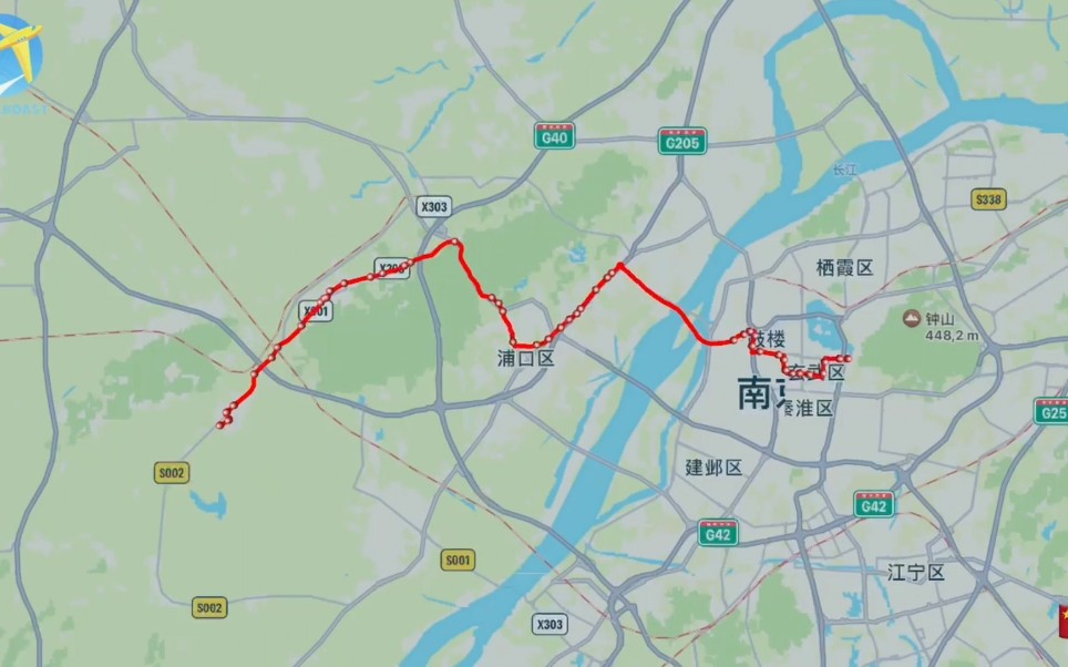 南京公交514路(太平门→星甸公交总站)pov