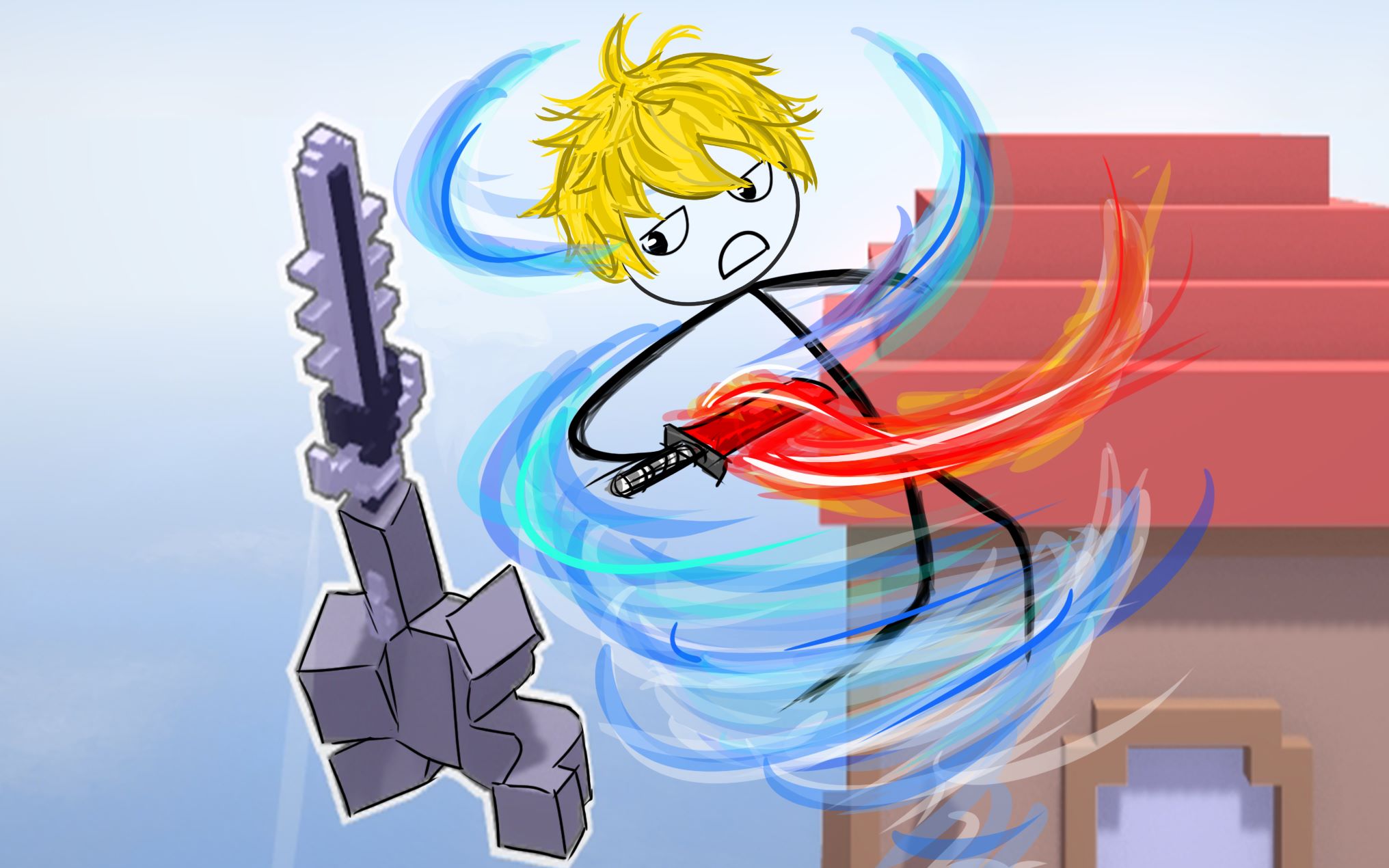 造 化 够 深  螺 旋 升 天  《floppy heroes 2》