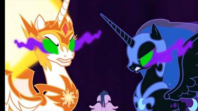 『mlp』拂晓和梦魇之月