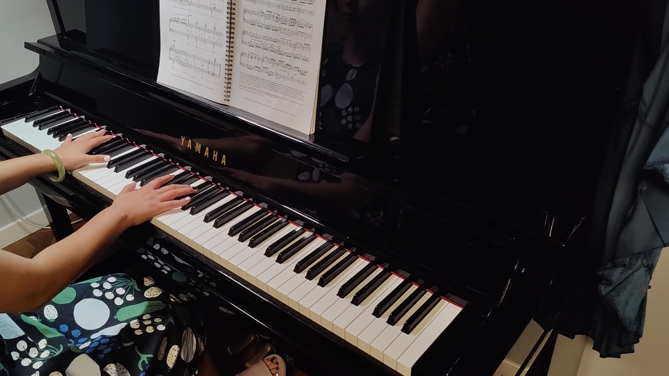 41 no.5 by louise farrenc a段 慢练 养心