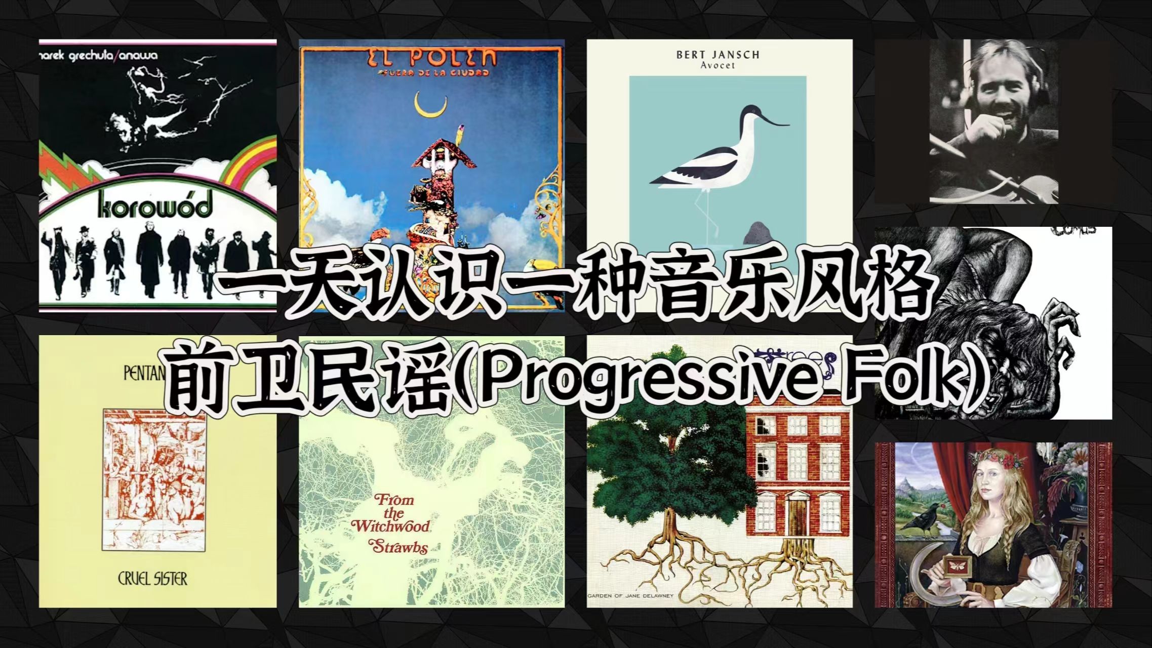 一天认识一种音乐风格  前卫民谣(Progressive Folk)哔哩哔哩bilibili