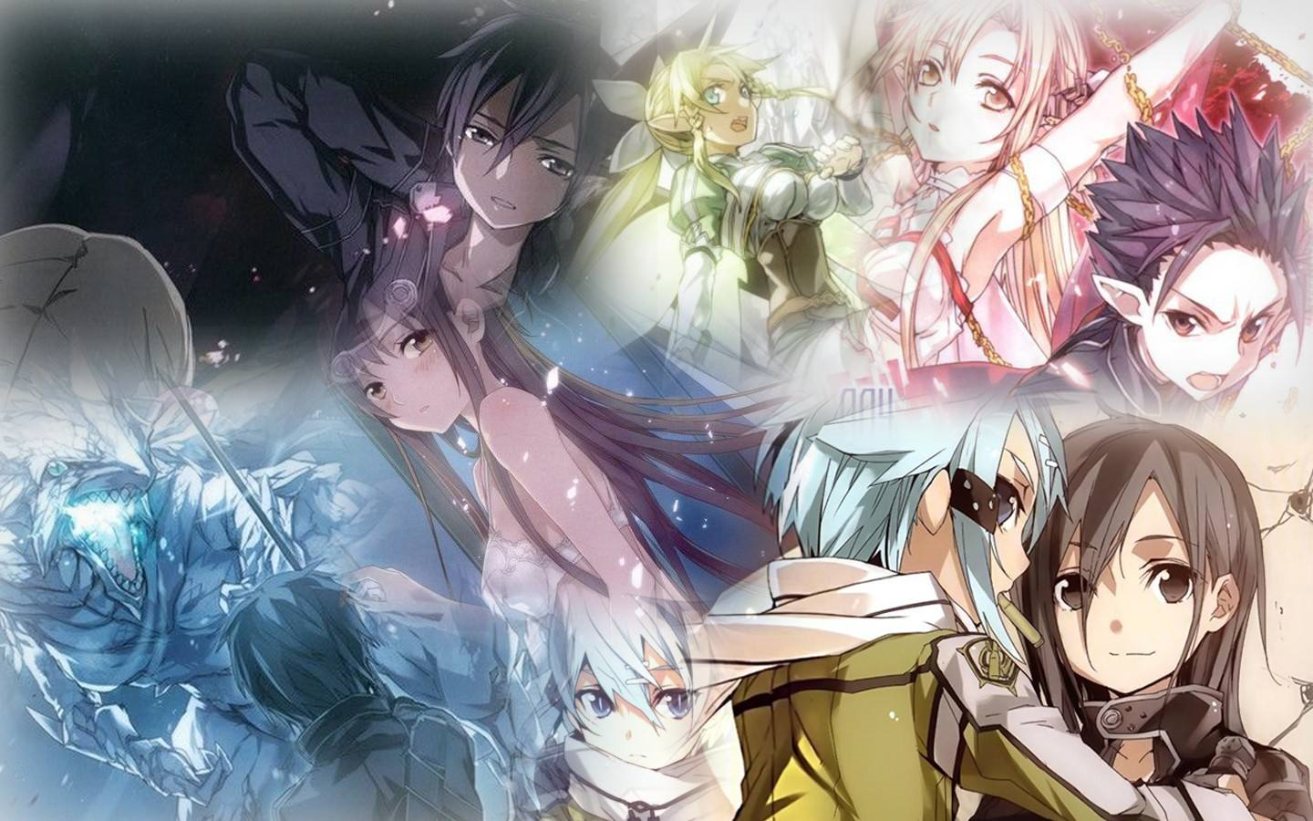 刀剑神域夺命凶弹第七期各种被boss欺负