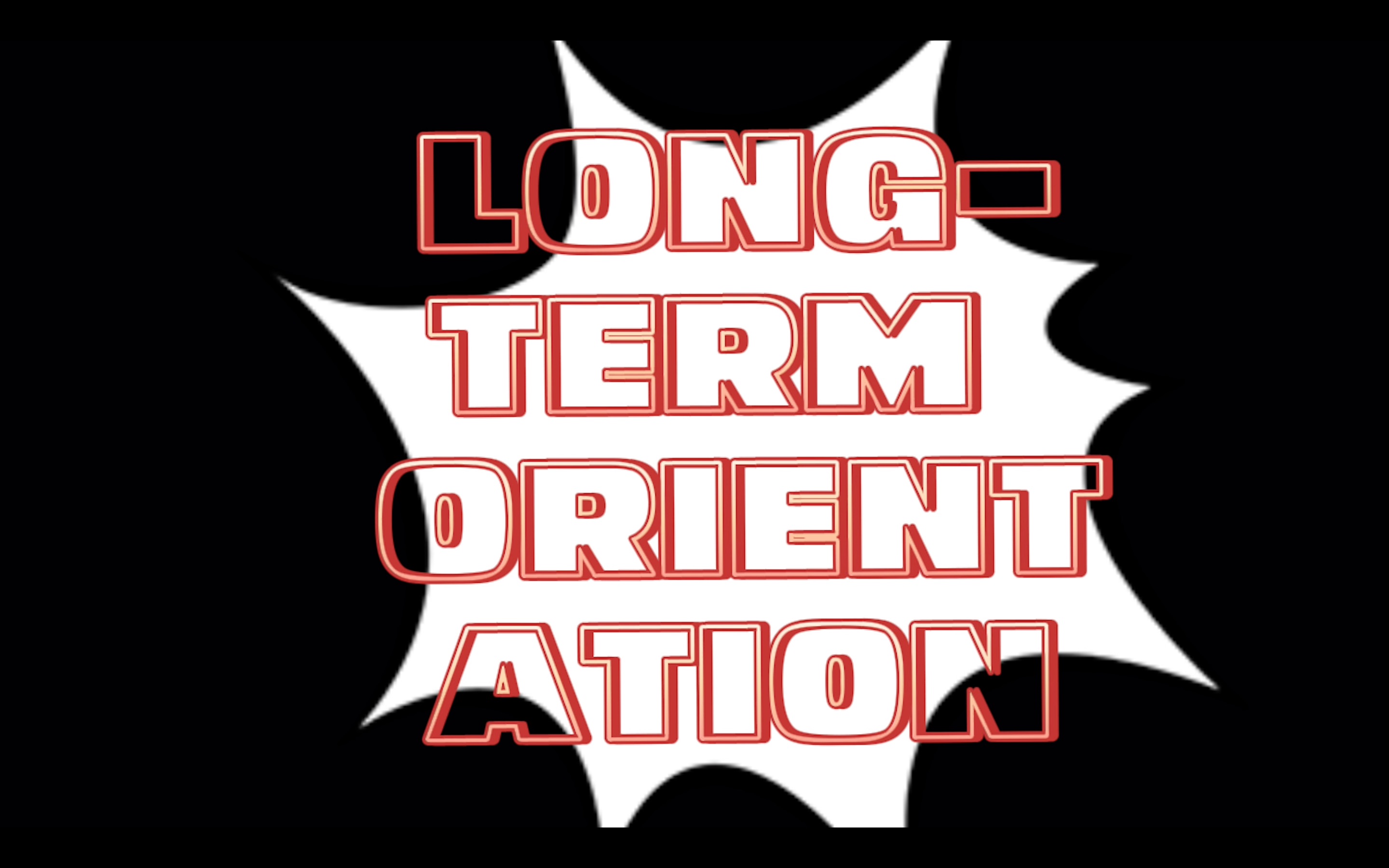 long term orientation