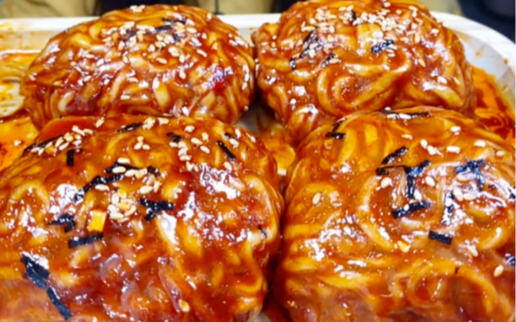 网红春卷皮火鸡面合集