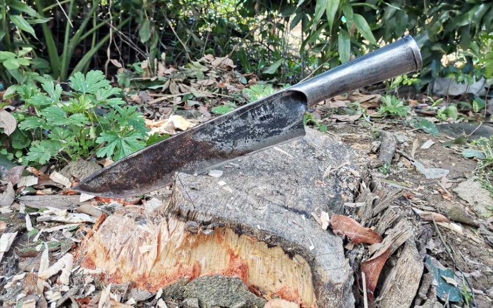 幽州矛刀的野外使用_哔哩哔哩_bilibili