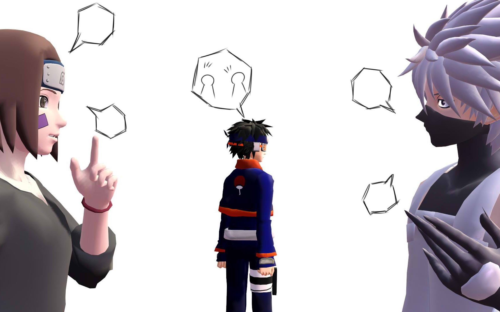 【火影 mmd】你是个没用的孩子(卡卡西生贺 半成品)