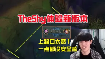 Télécharger la video: TheShy乌兹组排体验新版本！上路口太宽一点都没安全感