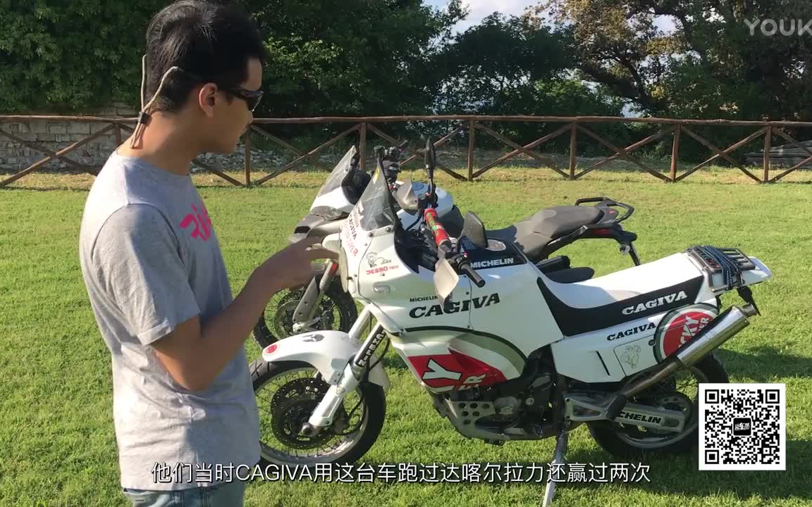 [图]曾经在达喀尔创造辉煌的CAGIVA 大象《Free Rider義》