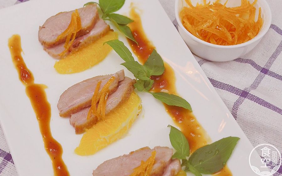 食空| 法式香橙鸭胸_哔哩哔哩_bilibili