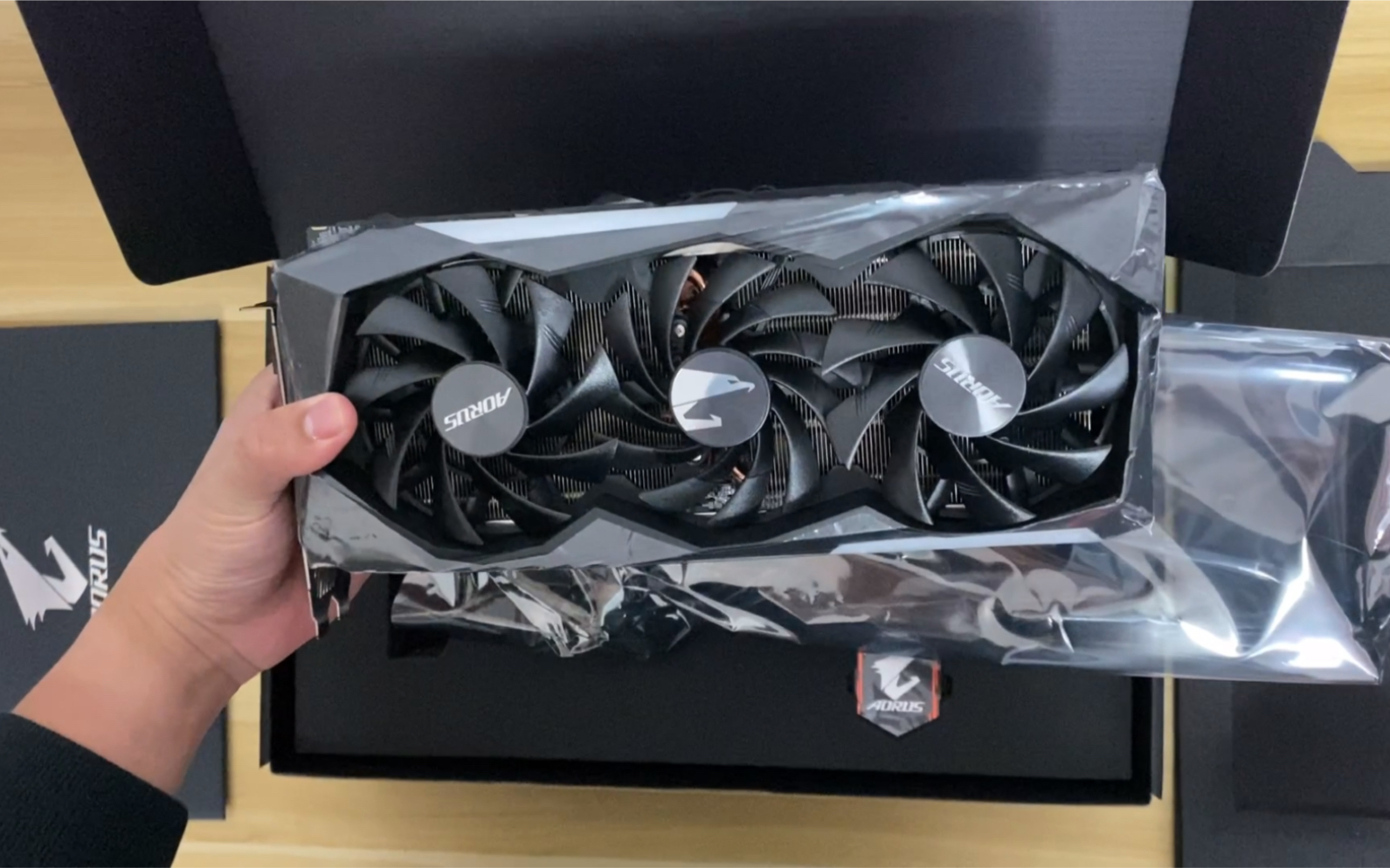 rtx3060ti超级雕简单开箱