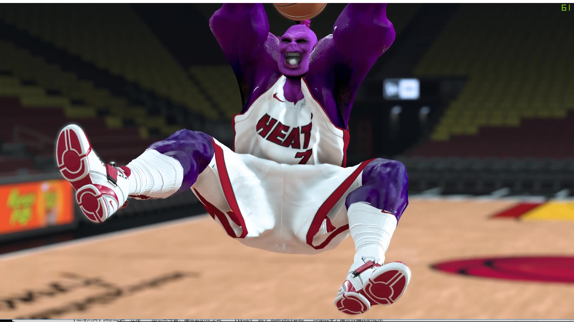 nba 2k19 空中大灌篮,外星怪物获取到大妈拉里约翰逊能力