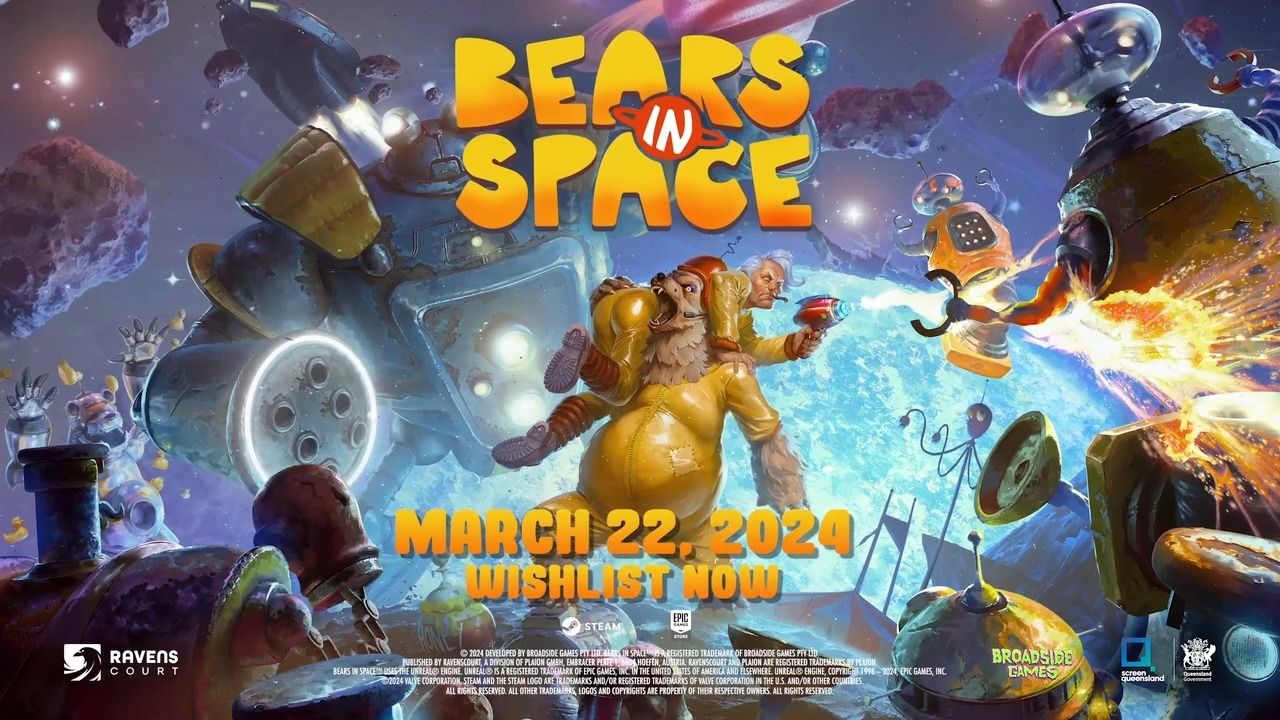 《bears in space》| 下载试玩版并加入愿望清单叭!