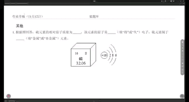 中考化学知识重点 原子结构示意图哔哩哔哩bilibili