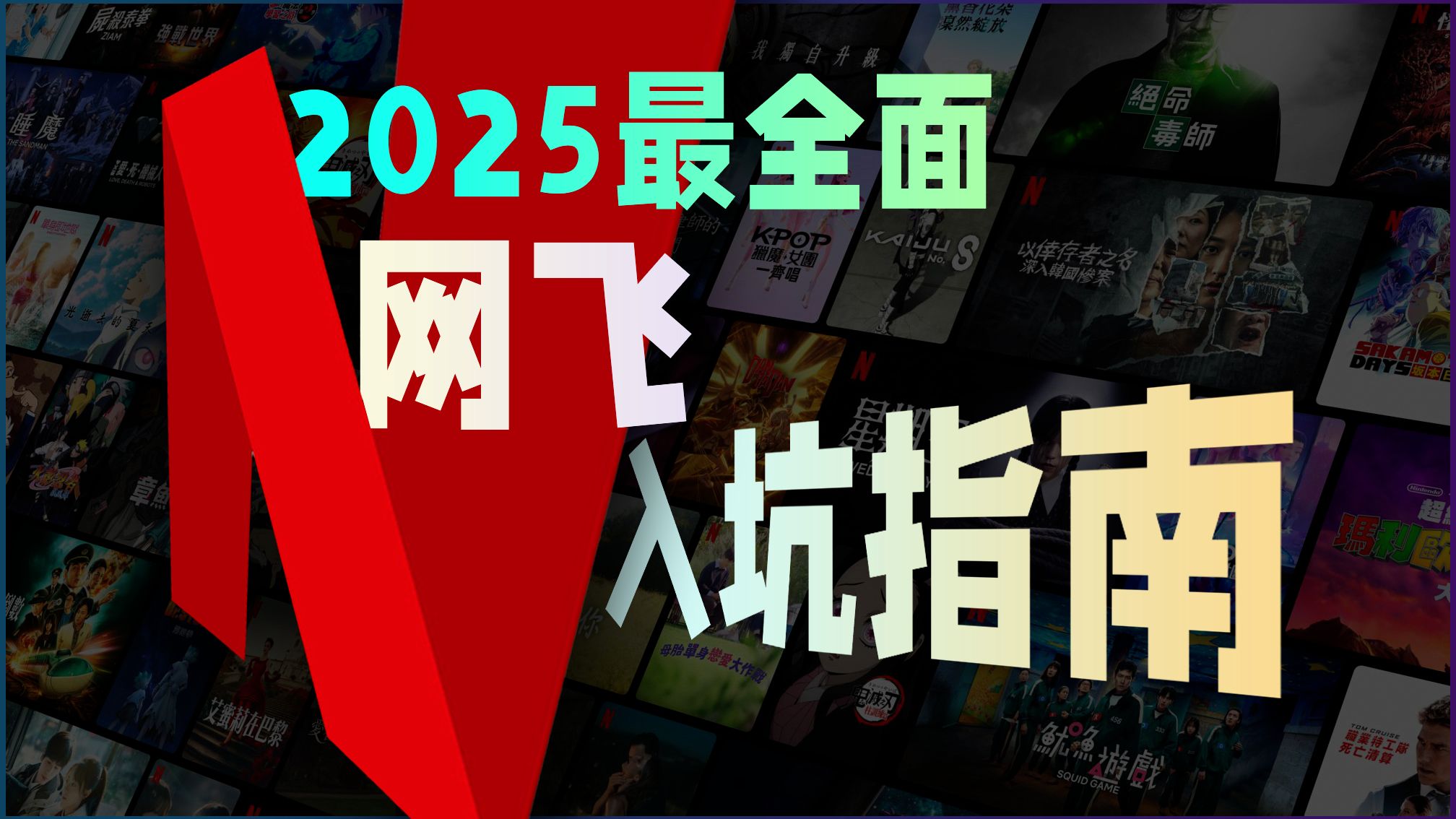 从网飞观看的设备调试，到疑难杂症解决！2025网飞保姆级入坑指南！！！