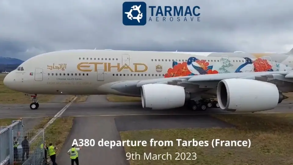第100架空客A380前往飞机坟场2022.12.19_哔哩哔哩_bilibili