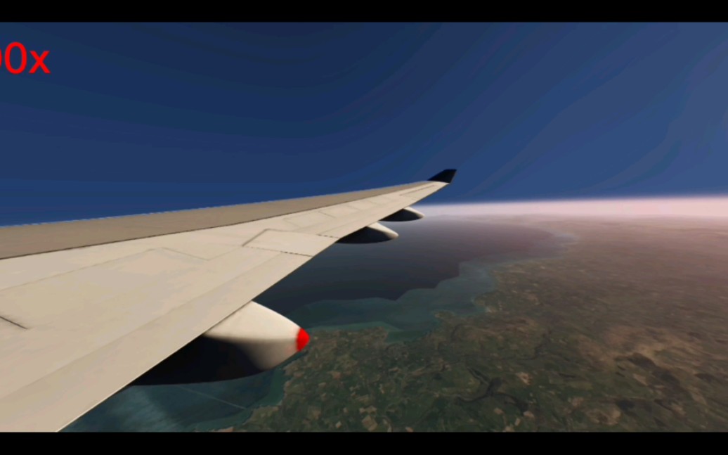 【Aerofly FS 2021】超远海景航线:伦敦—迈阿密哔哩哔哩bilibili